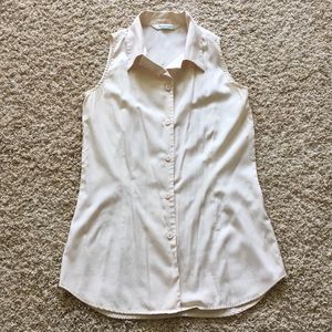 Cream sleeveless shirt Bossini Ladiee